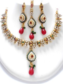 Polki Necklace Set
